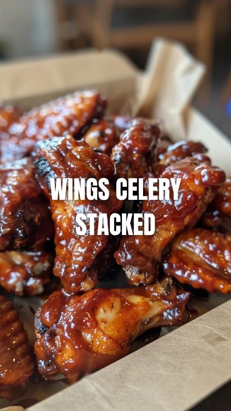 A platter of mouthwatering buffalo wings, perfectly sauced