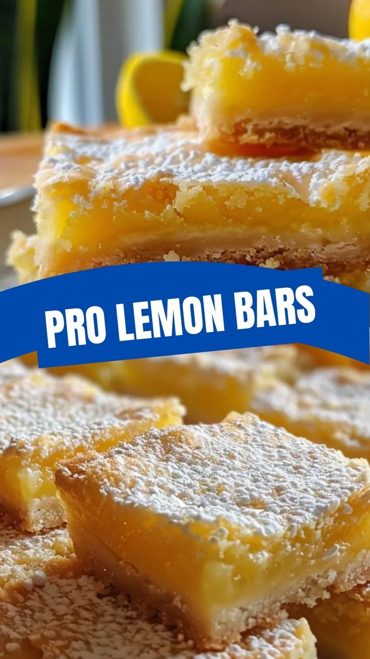 A tray of freshly baked lemon bars, cut into perfect squares, with a dusting of powdered sugar.