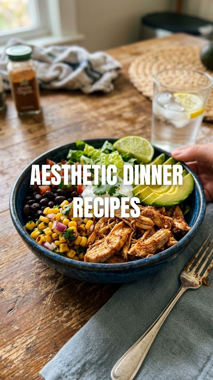 A collection of colorful and healthy fall dinner recipes prepared with fresh seasonal ingredients.