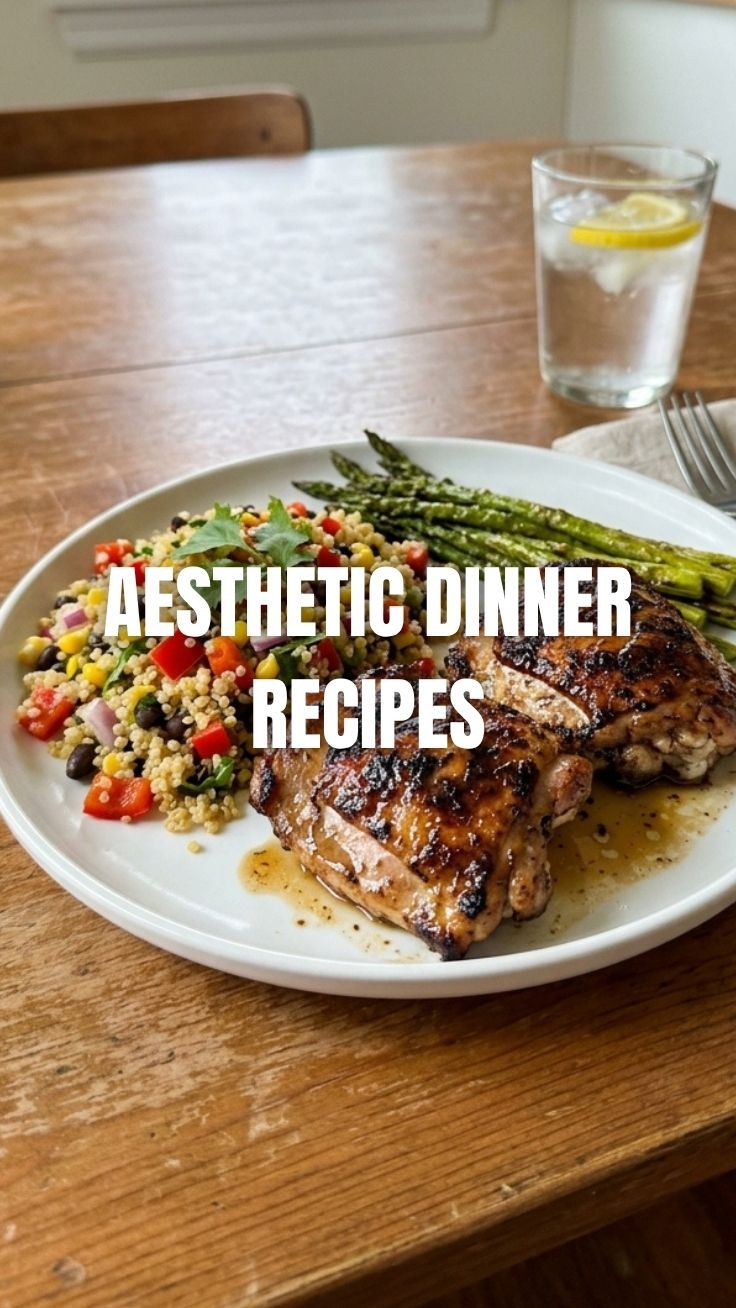 Collection of healthy winter dinner recipes arranged appealingly