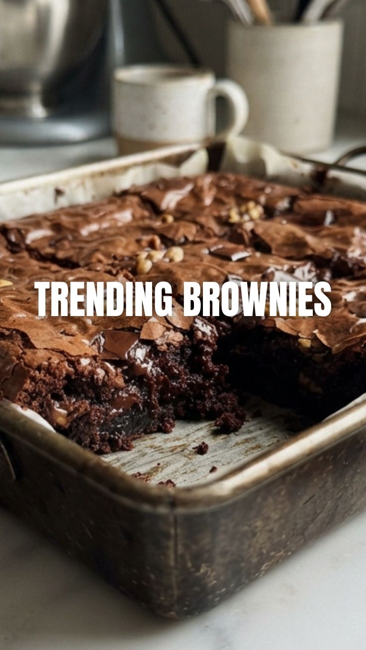 A close-up of delicious brownies with a rich, fudgy texture