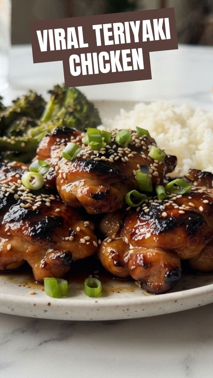 Delicious Teriyaki Chicken dish, perfectly glazed and cooked.
